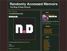 Tablet Screenshot of noonansean.blogspot.com