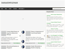 Tablet Screenshot of danasimpleman.blogspot.com