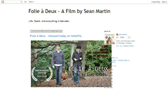 Desktop Screenshot of folieadeuxmovie.blogspot.com