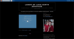 Desktop Screenshot of laboroflovebirthservices.blogspot.com