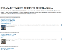 Tablet Screenshot of brigadadetransitoaragua.blogspot.com