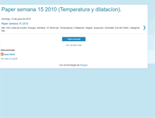 Tablet Screenshot of papersemana15temperaturaydilatacion.blogspot.com