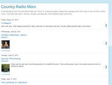 Tablet Screenshot of countryradiomom.blogspot.com