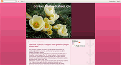 Desktop Screenshot of guvenligida.blogspot.com