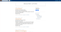 Desktop Screenshot of mondaymorninghealthyliving.blogspot.com