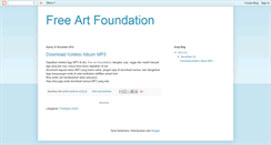 Desktop Screenshot of free-art-foundation.blogspot.com