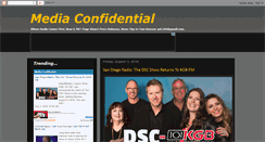 Desktop Screenshot of mediaconfidential.blogspot.com