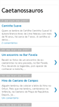 Mobile Screenshot of caetanossauros.blogspot.com