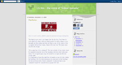 Desktop Screenshot of isvox.blogspot.com