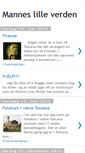 Mobile Screenshot of manneslilleverden.blogspot.com