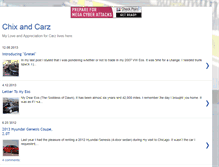 Tablet Screenshot of chixandcarz.blogspot.com