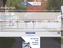 Tablet Screenshot of breedingright.blogspot.com