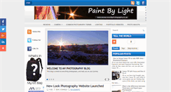 Desktop Screenshot of paintbylight.blogspot.com