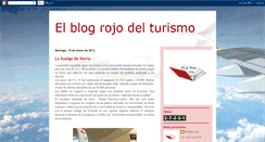 Desktop Screenshot of elblogrojodelturismo.blogspot.com