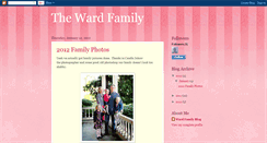 Desktop Screenshot of dswardfamily.blogspot.com