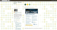 Desktop Screenshot of ololcollegelibrary.blogspot.com