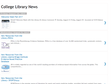 Tablet Screenshot of ololcollegelibrary.blogspot.com