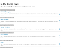 Tablet Screenshot of inthecheapseats.blogspot.com