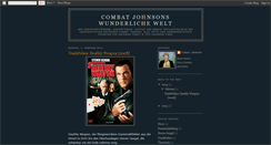 Desktop Screenshot of combatjohnson.blogspot.com