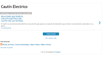 Tablet Screenshot of cautingelectricougma.blogspot.com
