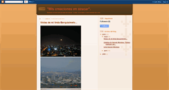 Desktop Screenshot of creacionesazucaradasbyclaudi.blogspot.com