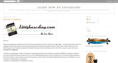 Desktop Screenshot of learnhowtolongboard.blogspot.com