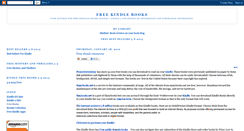 Desktop Screenshot of freekindlebooksblog.blogspot.com