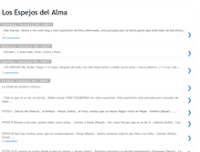 Tablet Screenshot of losespejosdelalma.blogspot.com