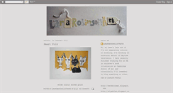 Desktop Screenshot of lararobinsonart.blogspot.com