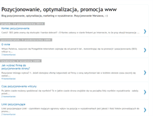 Tablet Screenshot of e-pozycjonowanie.blogspot.com