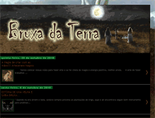 Tablet Screenshot of bruxadaterra.blogspot.com