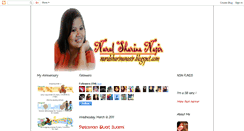 Desktop Screenshot of nurulsharinanasir.blogspot.com