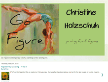 Tablet Screenshot of christine-paintingstory.blogspot.com
