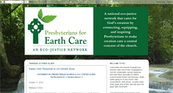 Desktop Screenshot of presbyearthcare.blogspot.com