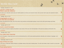 Tablet Screenshot of mobilesimcard.blogspot.com