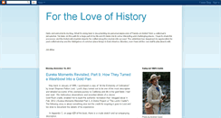 Desktop Screenshot of jimsfortheloveofhistory.blogspot.com