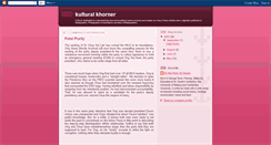 Desktop Screenshot of kulkhorner.blogspot.com