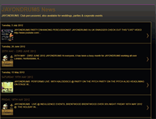 Tablet Screenshot of jay-on-drums.blogspot.com