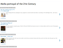 Tablet Screenshot of mediaportrayofthe21stcentury.blogspot.com