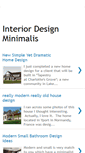 Mobile Screenshot of new-interiordesignminimalis.blogspot.com