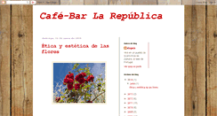 Desktop Screenshot of cafebarlarepublica.blogspot.com