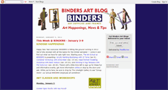 Desktop Screenshot of bindersart.blogspot.com