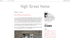 Desktop Screenshot of highstreethome.blogspot.com