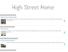 Tablet Screenshot of highstreethome.blogspot.com