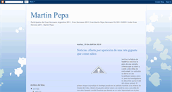 Desktop Screenshot of martinpepa.blogspot.com