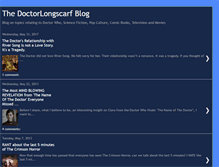 Tablet Screenshot of doctorlongscarf.blogspot.com