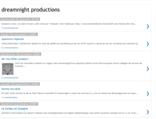 Tablet Screenshot of dreamnightproductions.blogspot.com