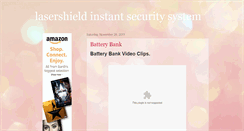 Desktop Screenshot of lasershieldinstantsecuritysystem.blogspot.com