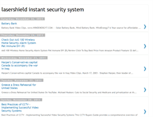 Tablet Screenshot of lasershieldinstantsecuritysystem.blogspot.com