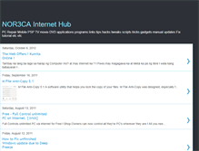 Tablet Screenshot of nor3ca.blogspot.com